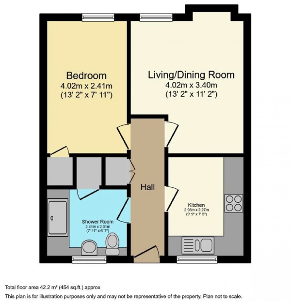 Floorplan for Chesham, Buckinghamshire, HP5