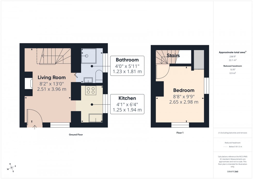 Floorplan for Chesham, Buckinghamshire, HP5