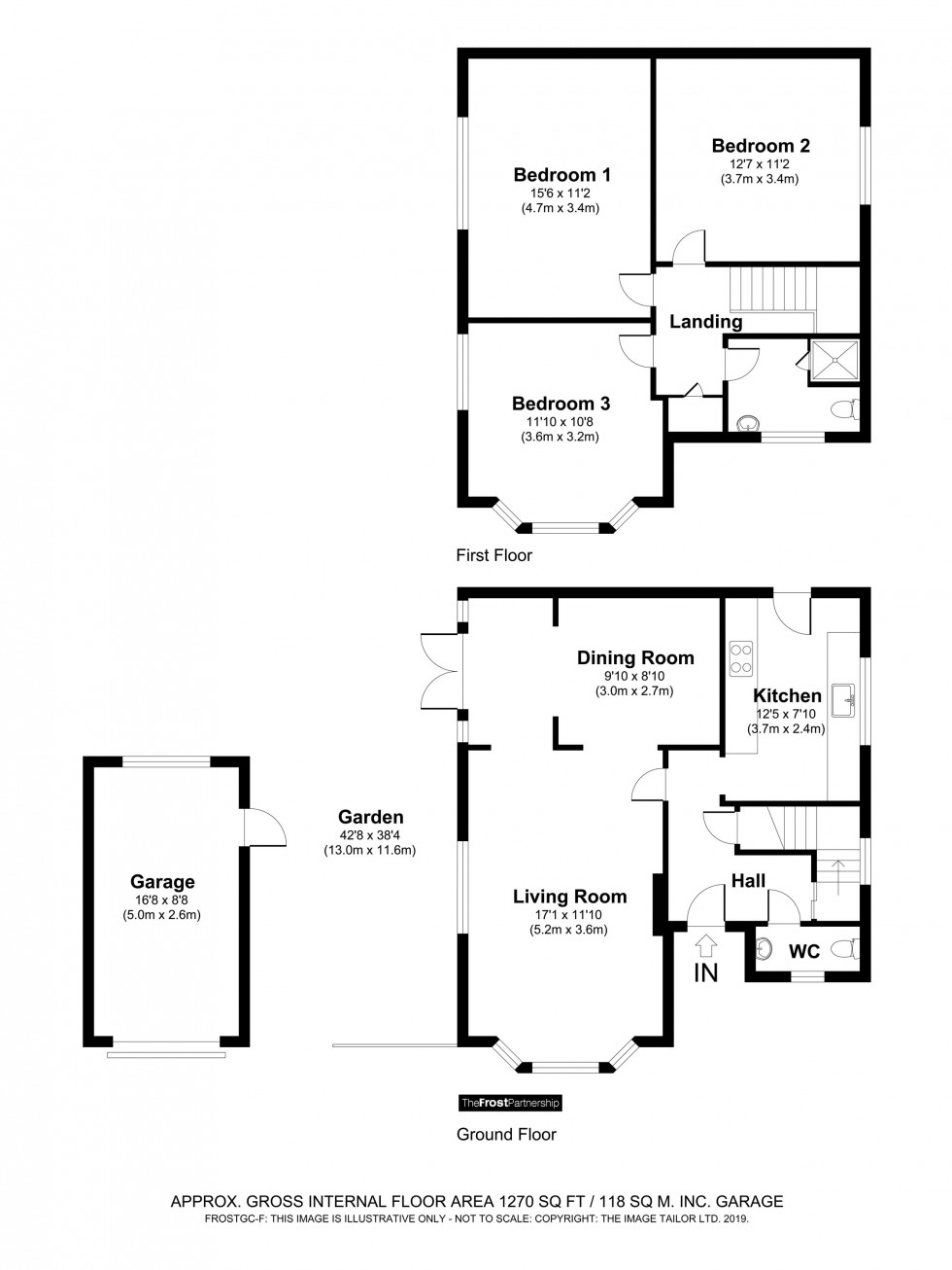 Floorplan for Chesham, Buckinghamshire, HP5