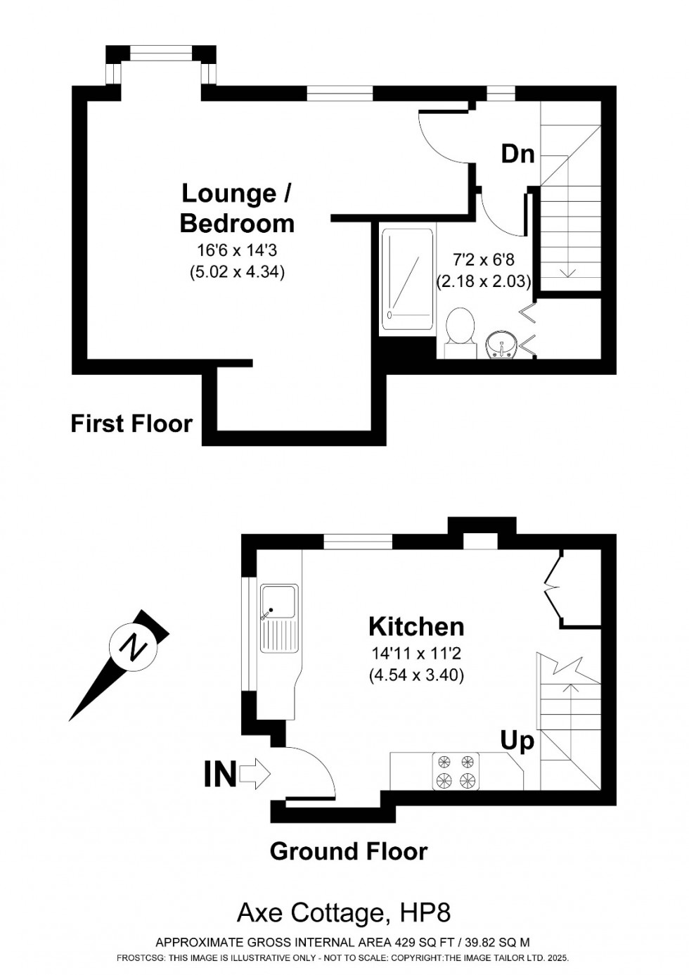 Floorplan for Chalfont St. Giles, Buckinghamshire, HP8
