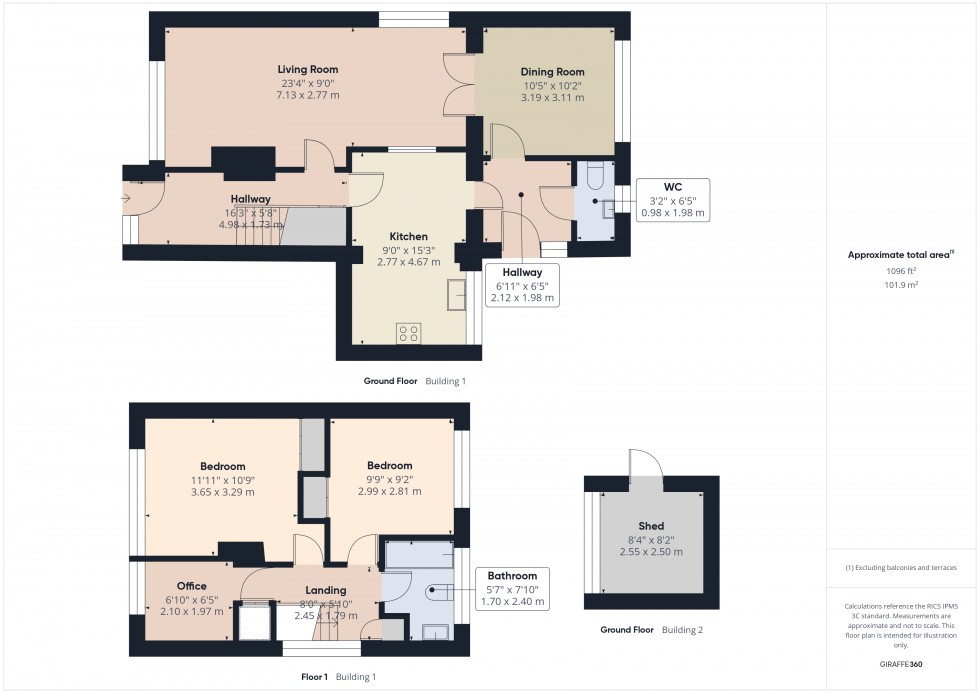 Floorplan for Chesham, , HP5