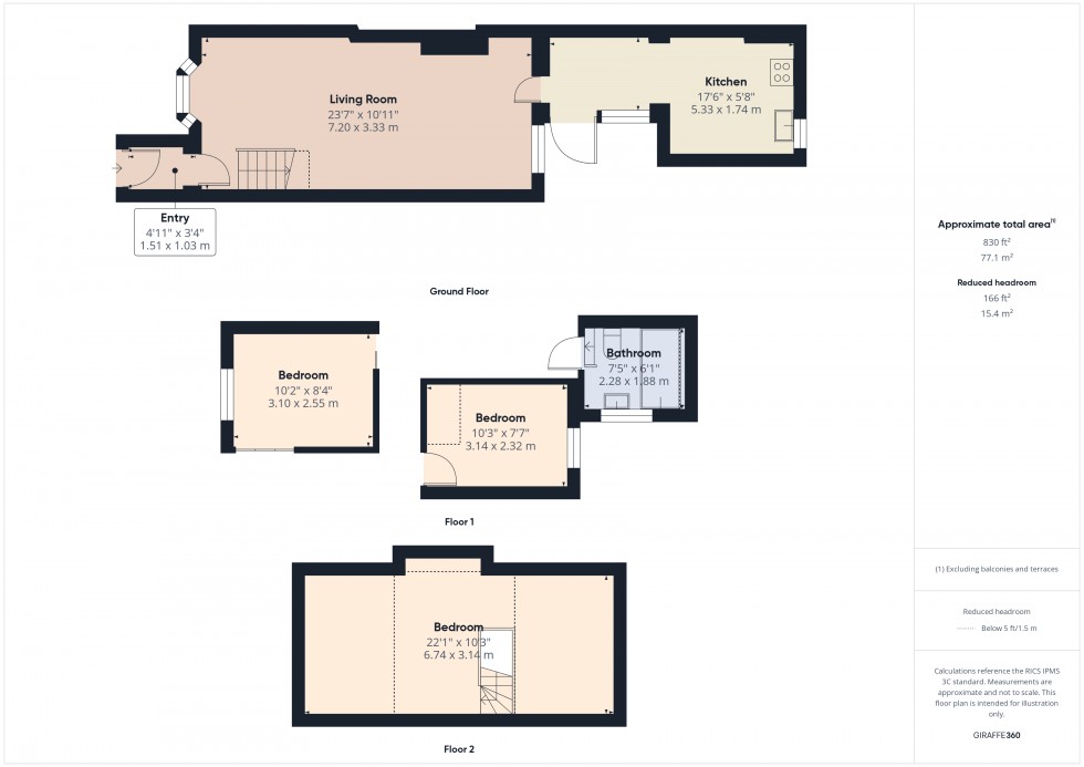 Floorplan for Chesham, Buckinghamshire, HP5