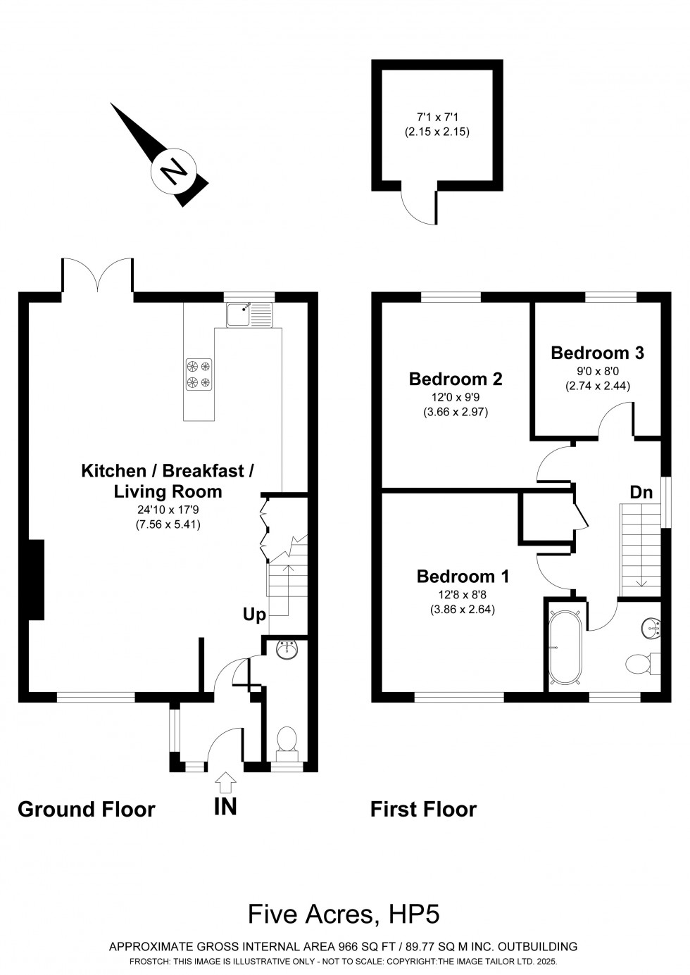 Floorplan for Chesham, , HP5