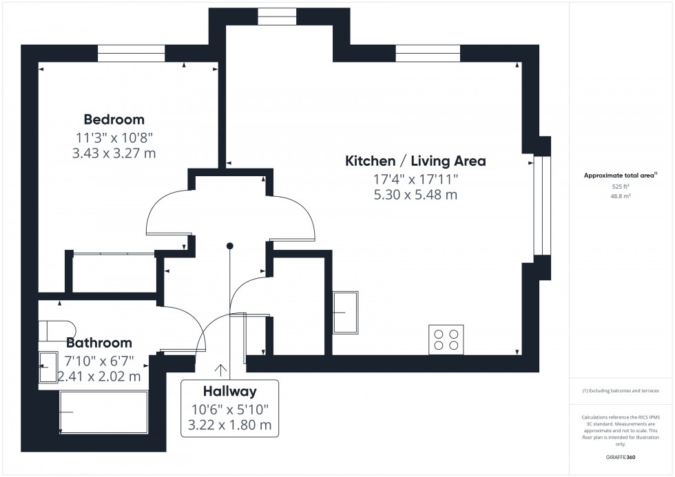 Floorplan for Chesham, Buckinghamshire, HP5