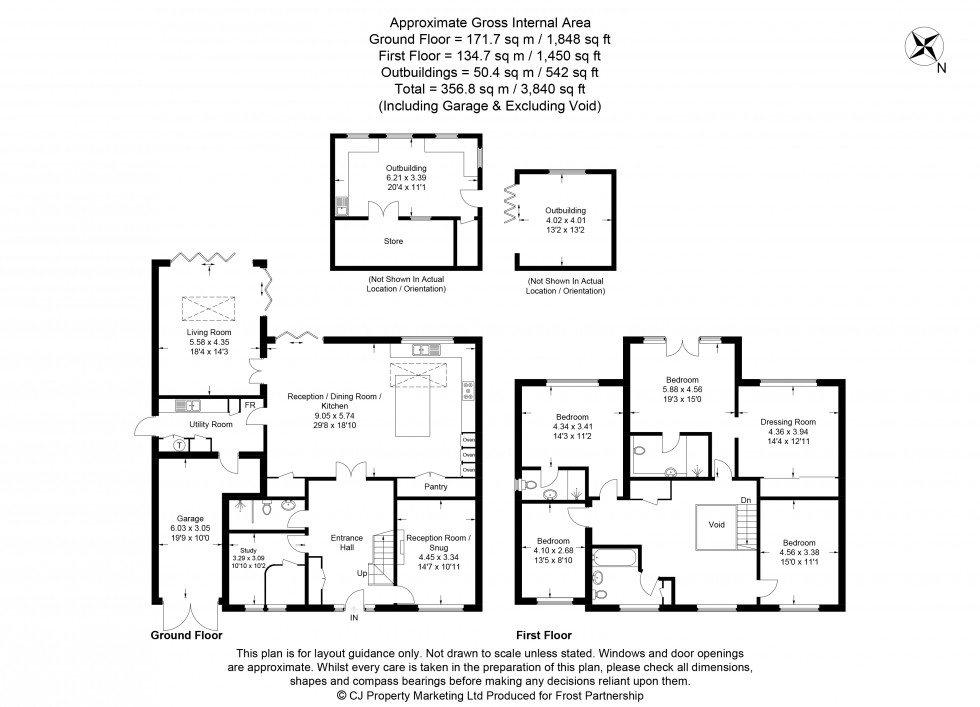 Floorplan for Chesham, Buckinghamshire, HP5