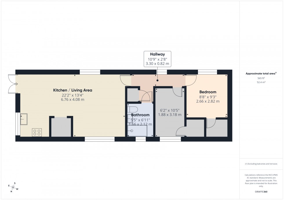 Floorplan for Chartridge, Chesham, HP5