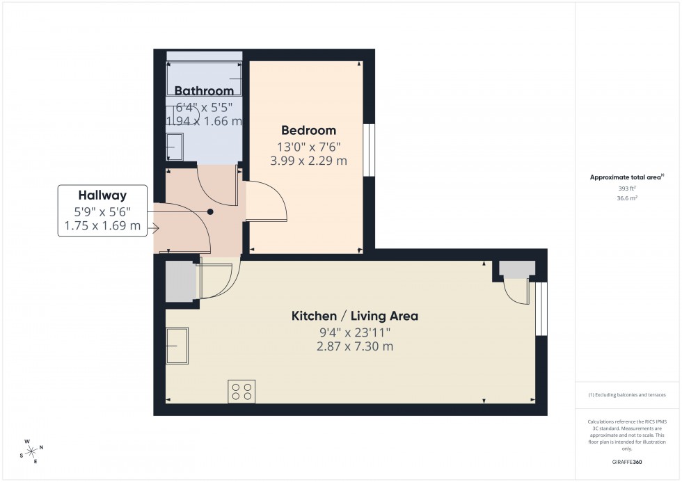 Floorplan for Germain Street, Chesham, HP5