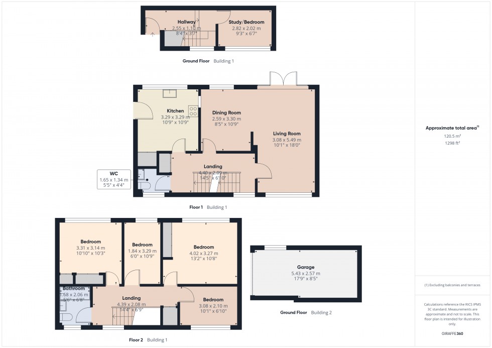 Floorplan for Chesham, Buckinghamshire, HP5