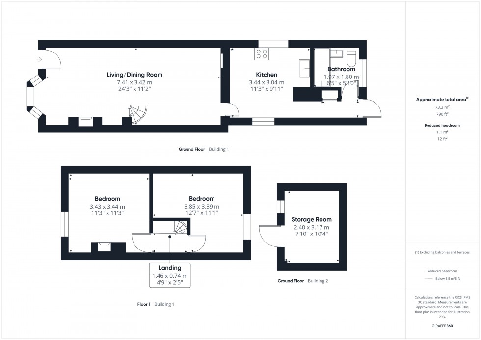 Floorplan for Chesham, Buckinghamshire, HP5