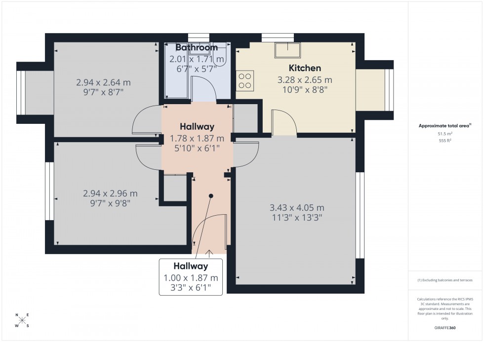 Floorplan for Chesham, Buckinghamshire, HP5