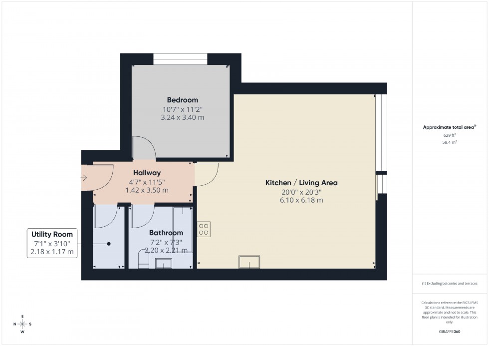 Floorplan for Churchfield House, Churchfield Road, SL9