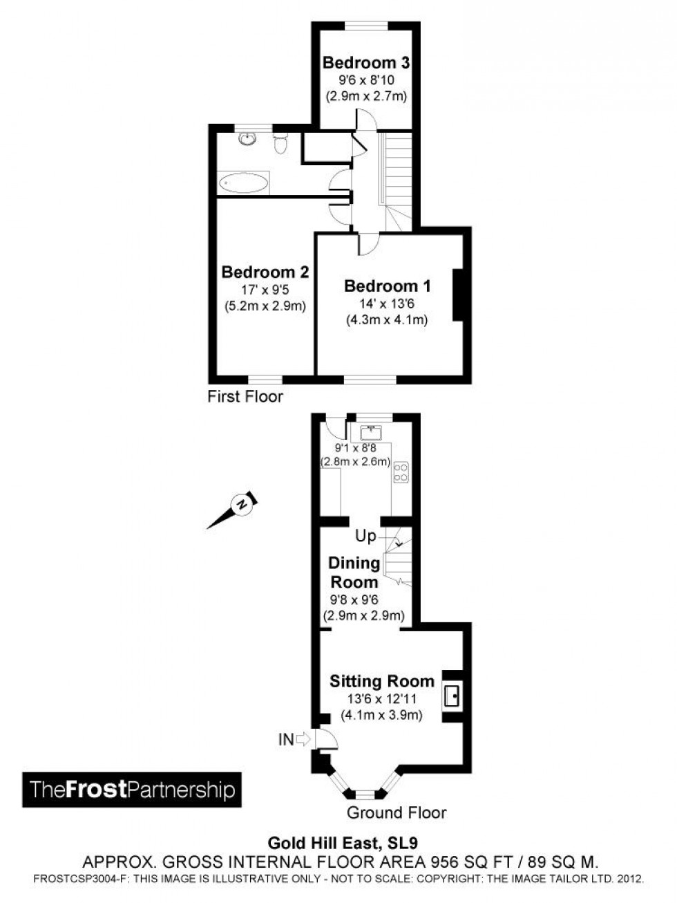 Floorplan for Chalfont St. Peter, Buckinghamshire, SL9