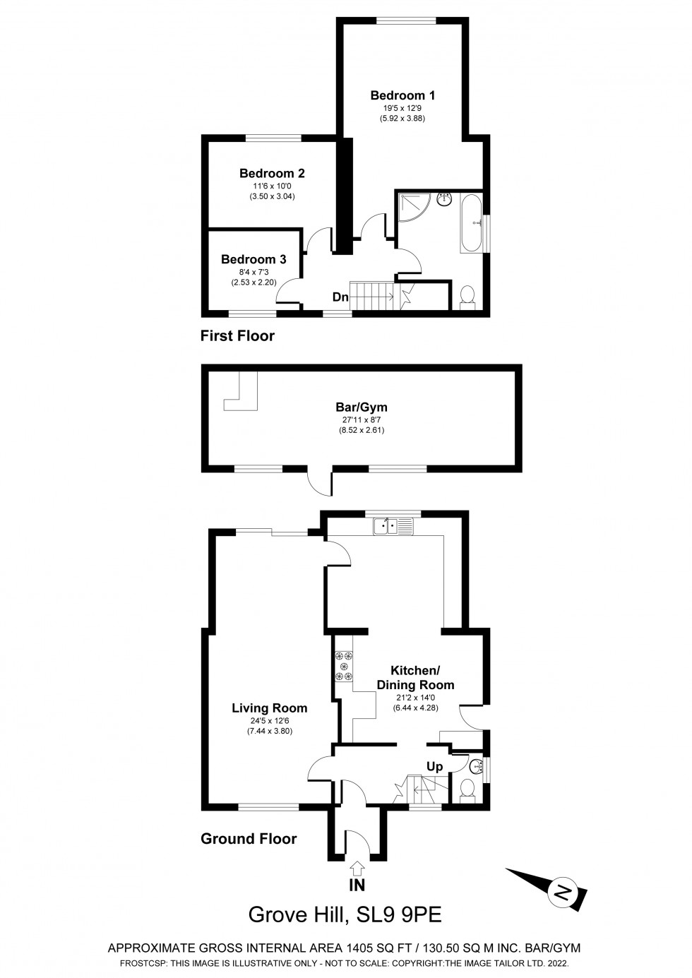 Floorplan for Chalfont St. Peter, Gerrards Cross, SL9