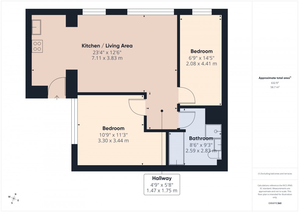 Floorplan for Chalfont St. Peter, Gerrards Cross, SL9