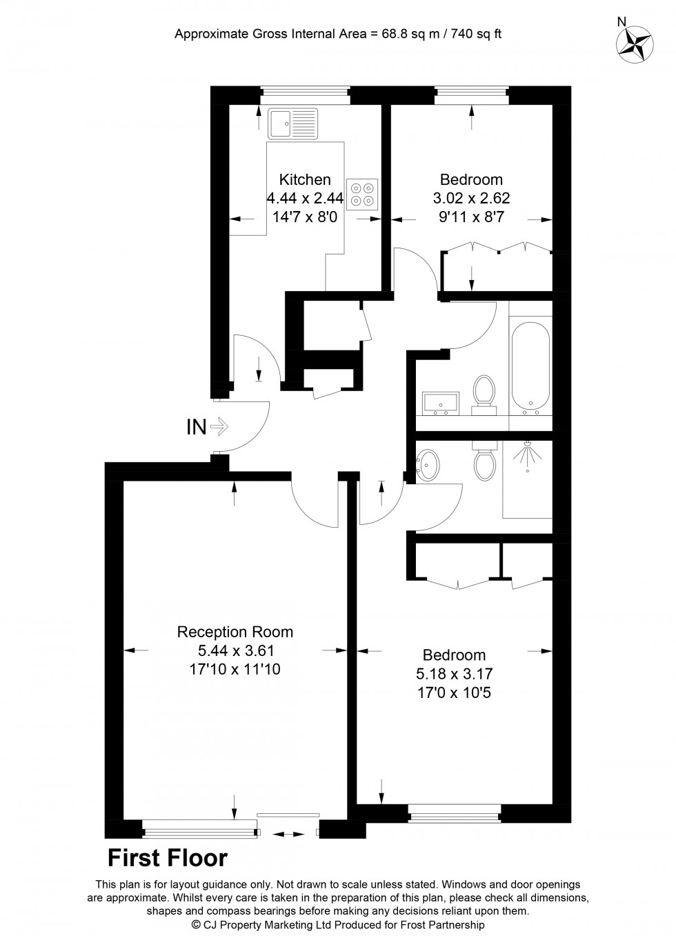 Floorplan for Chalfont St. Peter, Gerrards Cross, SL9