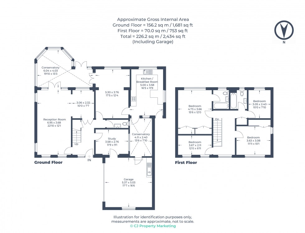 Floorplan for Chalfont St. Giles, Buckinghamshire, HP8