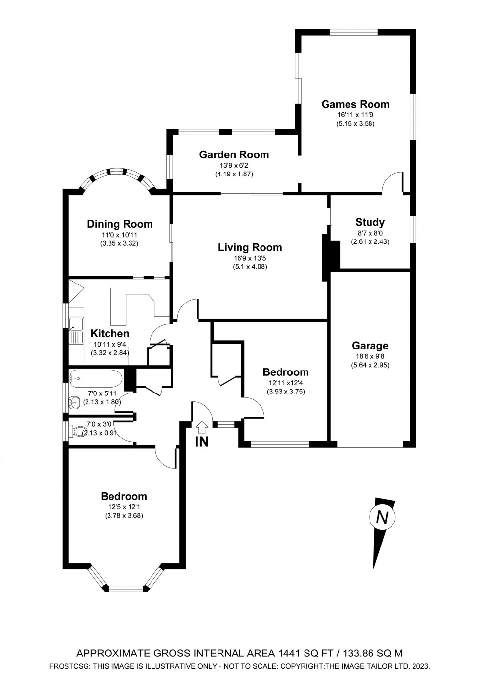Floorplan for London Road, Buckinghamshire, HP8