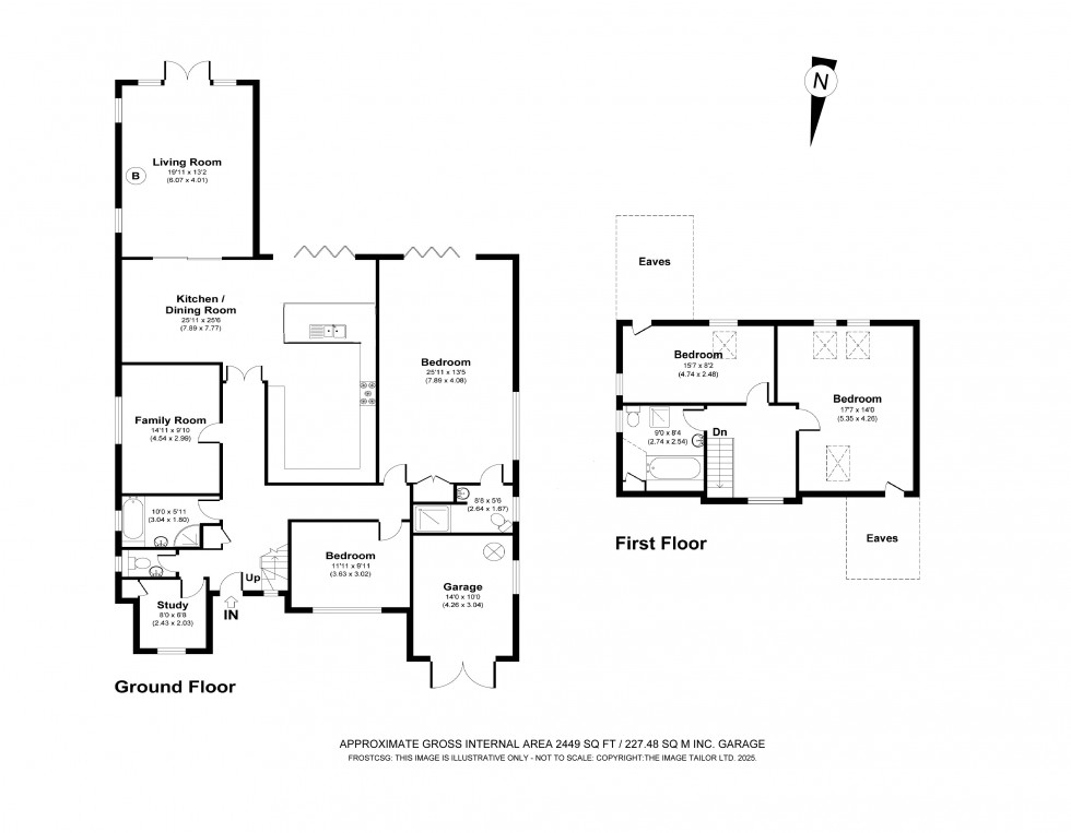 Floorplan for Chalfont St. Giles, Buckinghamshire, HP8