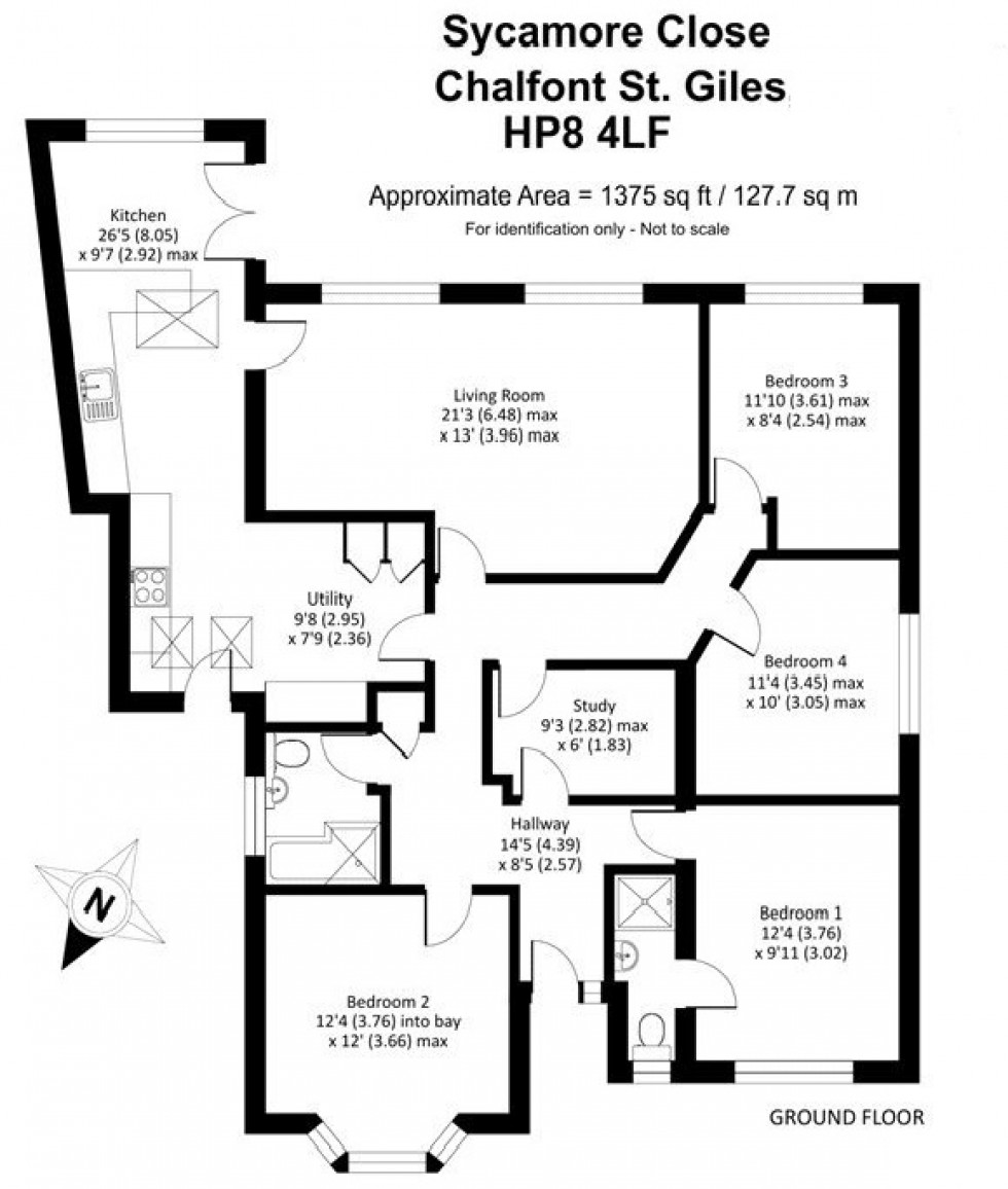 Floorplan for Chalfont St. Giles, , HP8