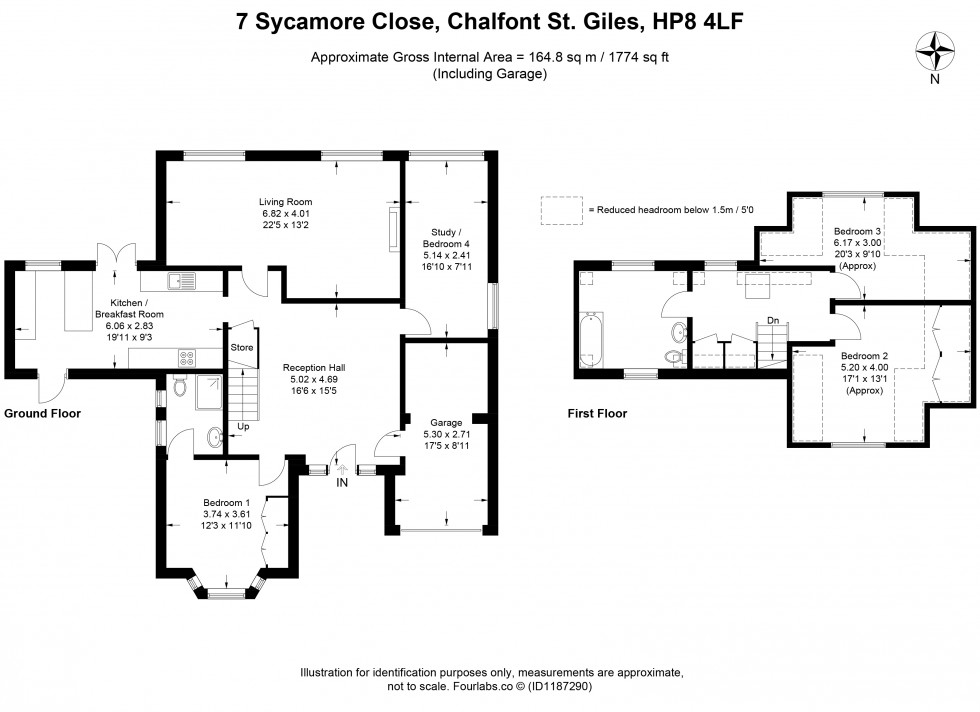 Floorplan for Chalfont St. Giles, , HP8