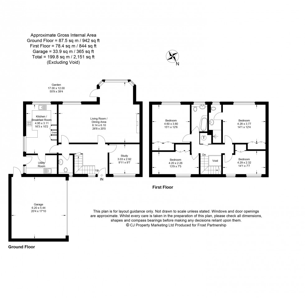 Floorplan for Chalfont St. Giles, Buckinghamshire, HP8