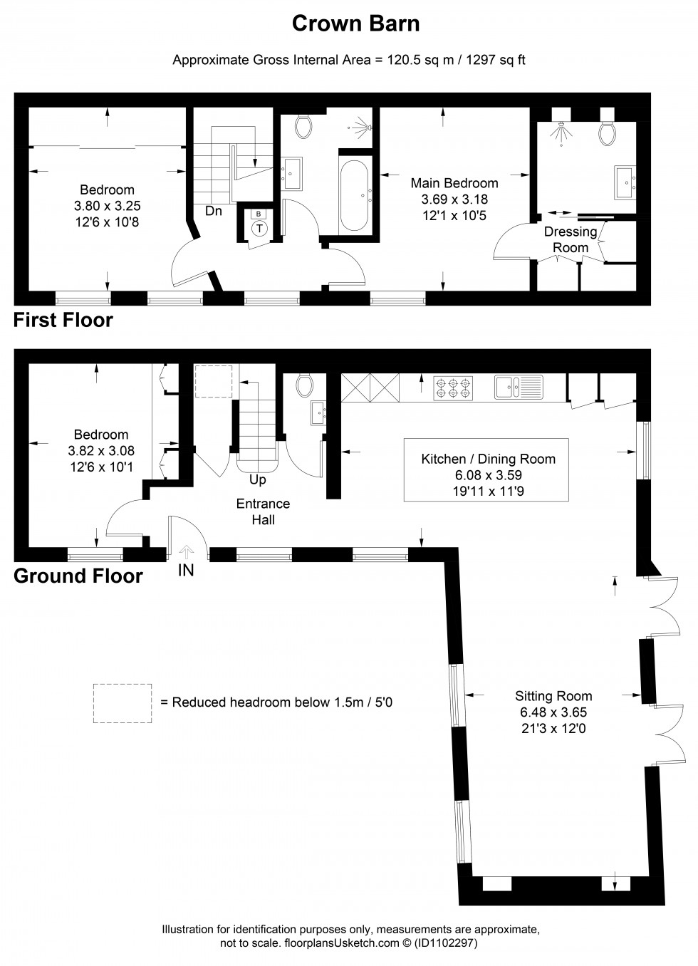 Floorplan for Chalfont St. Giles, Buckinghamshire, HP8