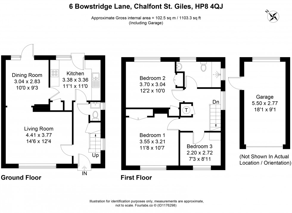 Floorplan for Chalfont St. Giles, , HP8