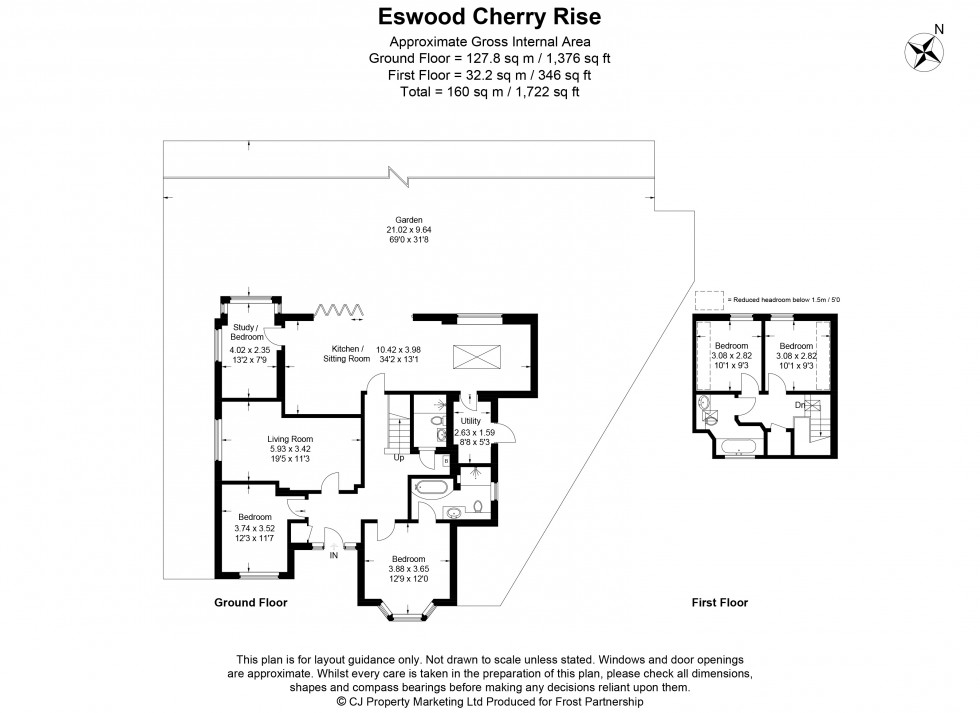 Floorplan for Chalfont St. Giles, , HP8