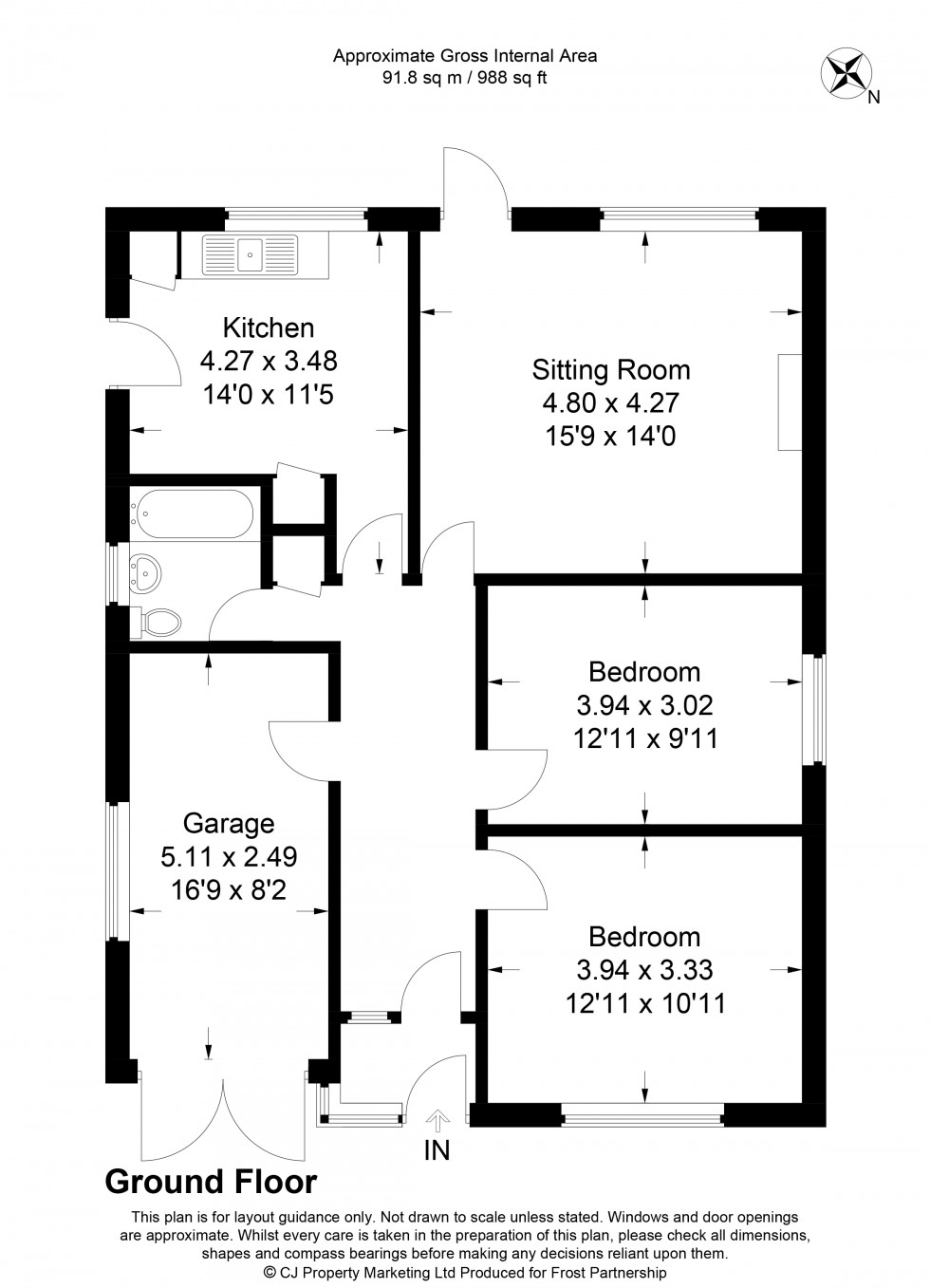 Floorplan for Chalfont St. Giles, , HP8