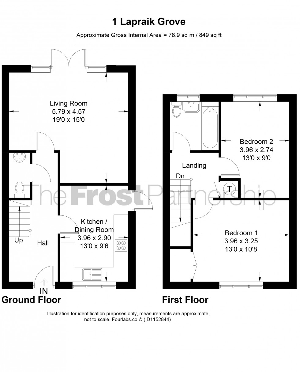 Floorplan for Chalfont St. Giles, Buckinghamshire, HP8