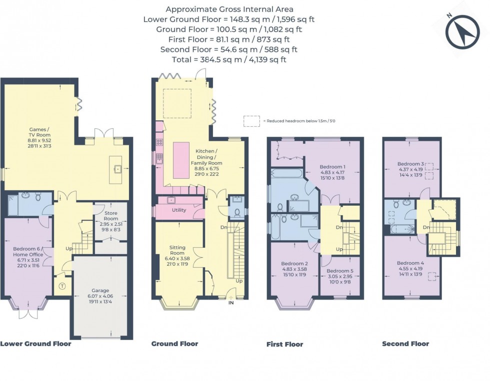 Floorplan for Chalfont St. Giles, Buckinghamshire, HP8