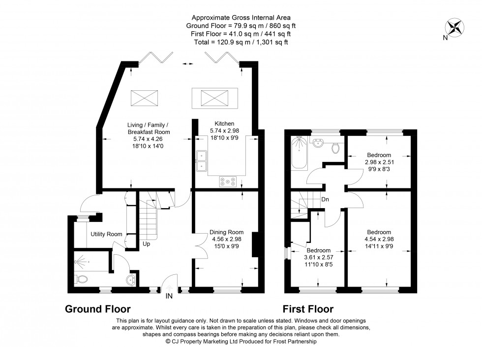 Floorplan for Chalfont St. Giles, Buckinghamshire, HP8