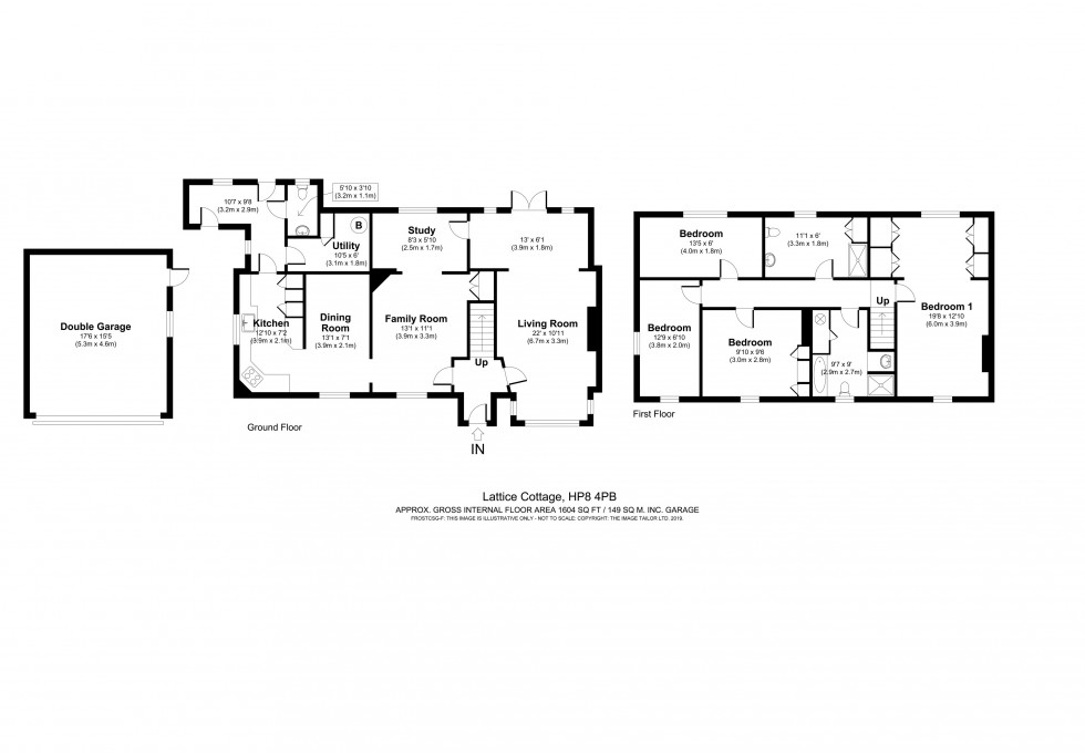 Floorplan for Chalfont St. Giles, , HP8