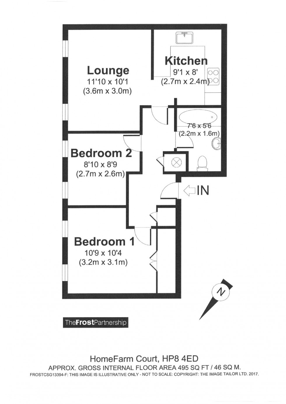 Floorplan for Narcot Lane, Chalfont St. Giles, HP8