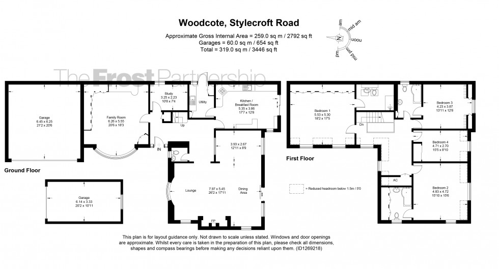 Floorplan for Chalfont St. Giles, Buckinghamshire, HP8
