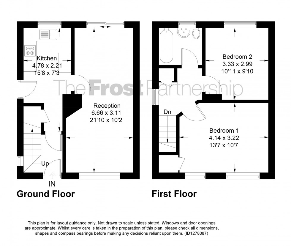 Floorplan for Chalfont St. Giles, Buckinghamshire, HP8