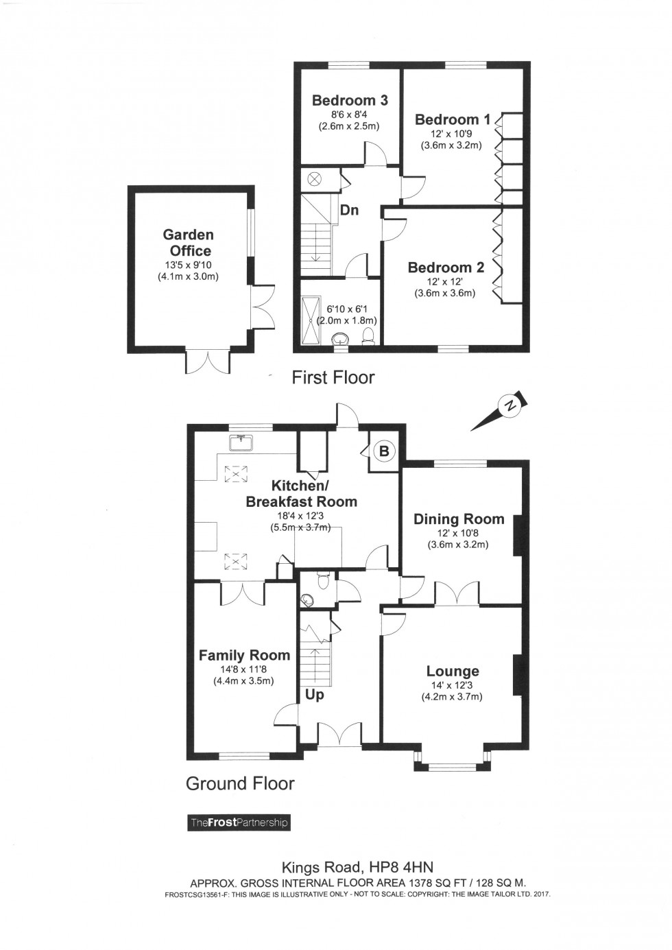 Floorplan for Kings Road, Chalfont St Giles, HP8