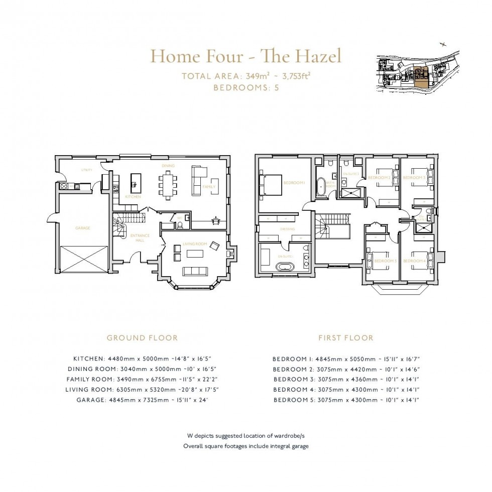 Floorplan for Chalfont St. Giles, Buckinghamshire, HP8