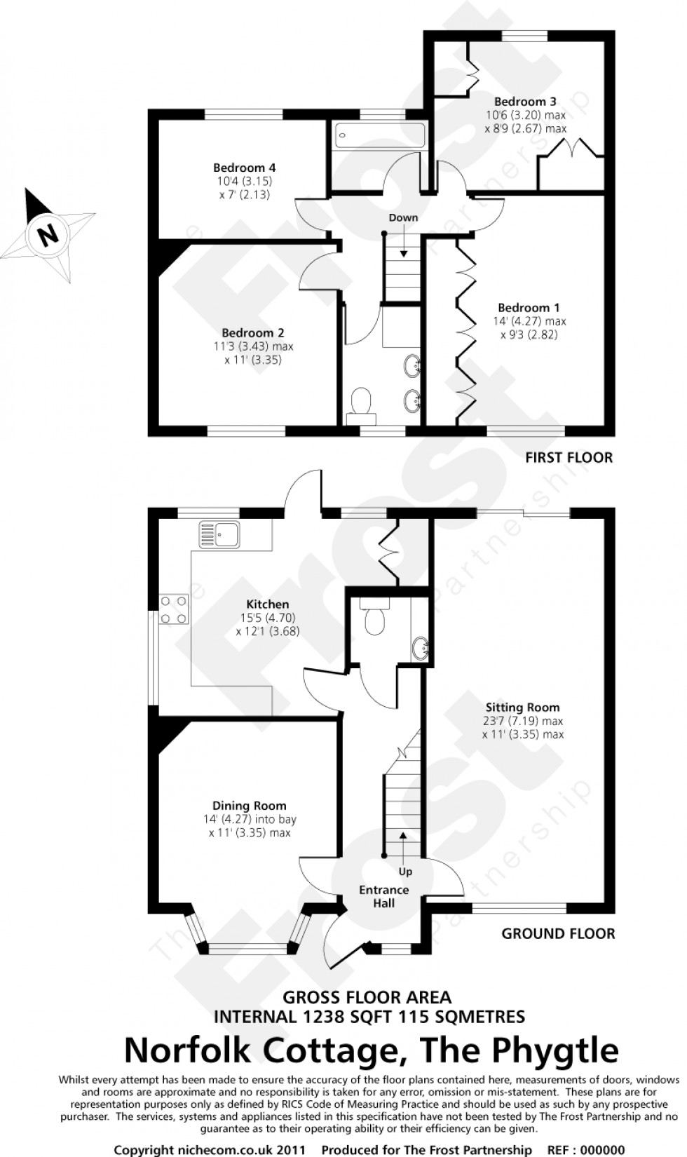 Floorplan for The Phygtle, Chalfont St. Peter, SL9