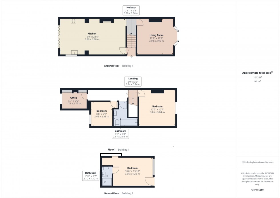 Floorplan for Chalfont St. Peter, Gerrards Cross, SL9