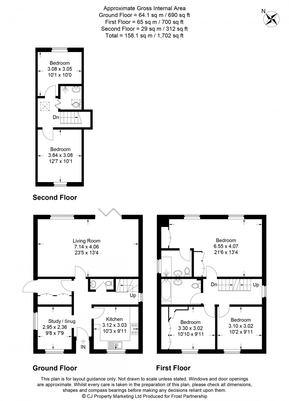 Floorplan for Chalfont St. Peter, Gerrards Cross, SL9