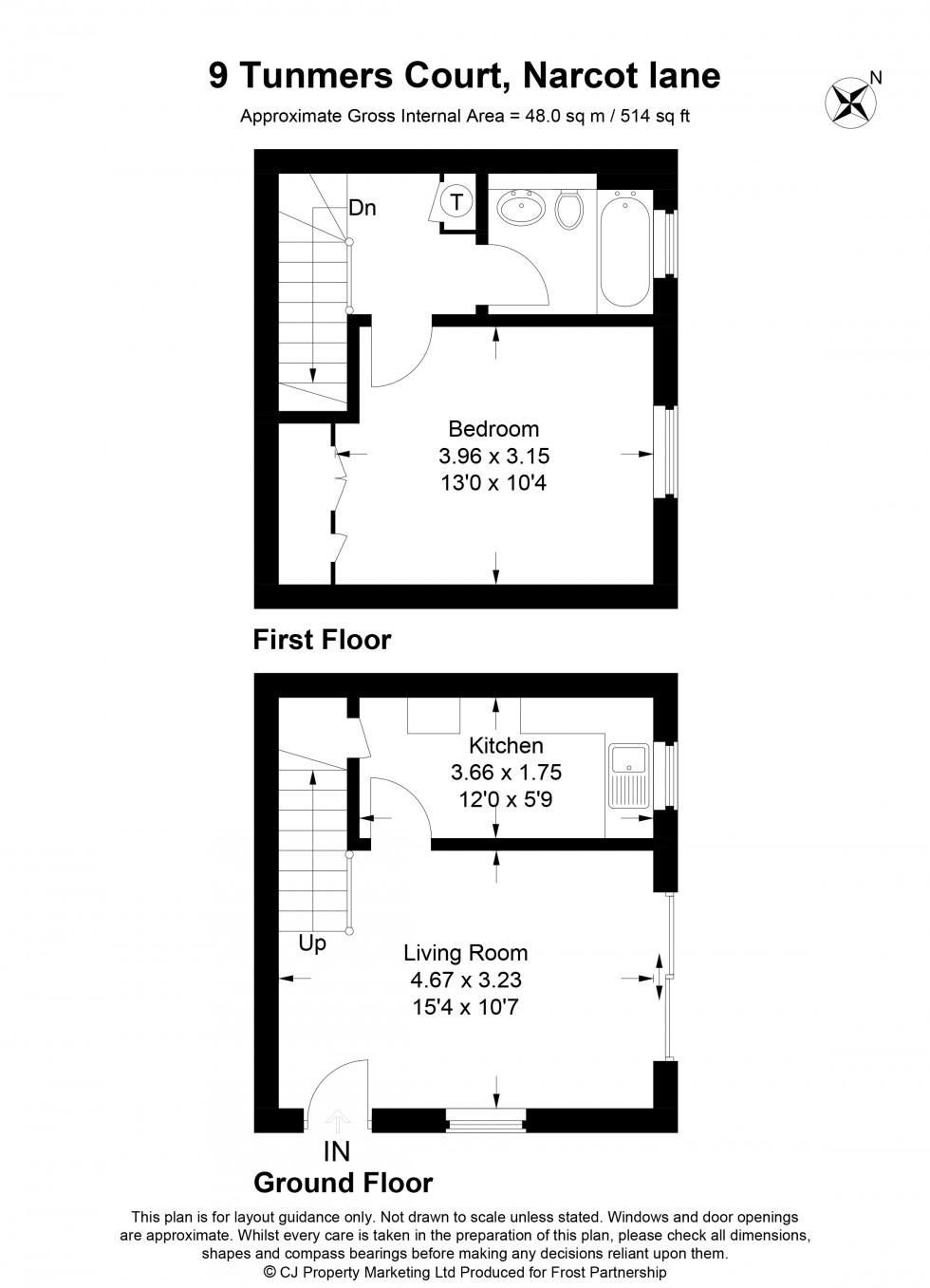 Floorplan for Narcot Lane, Chalfont St Peter, SL9