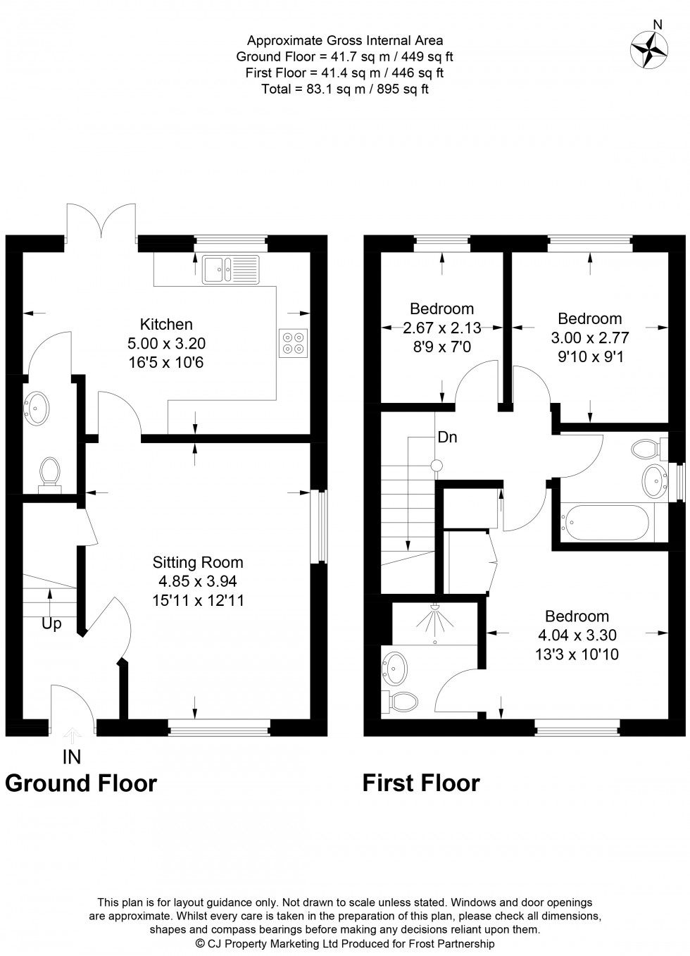 Floorplan for Chalfont St. Peter, Chalfont Saint Peter, SL9