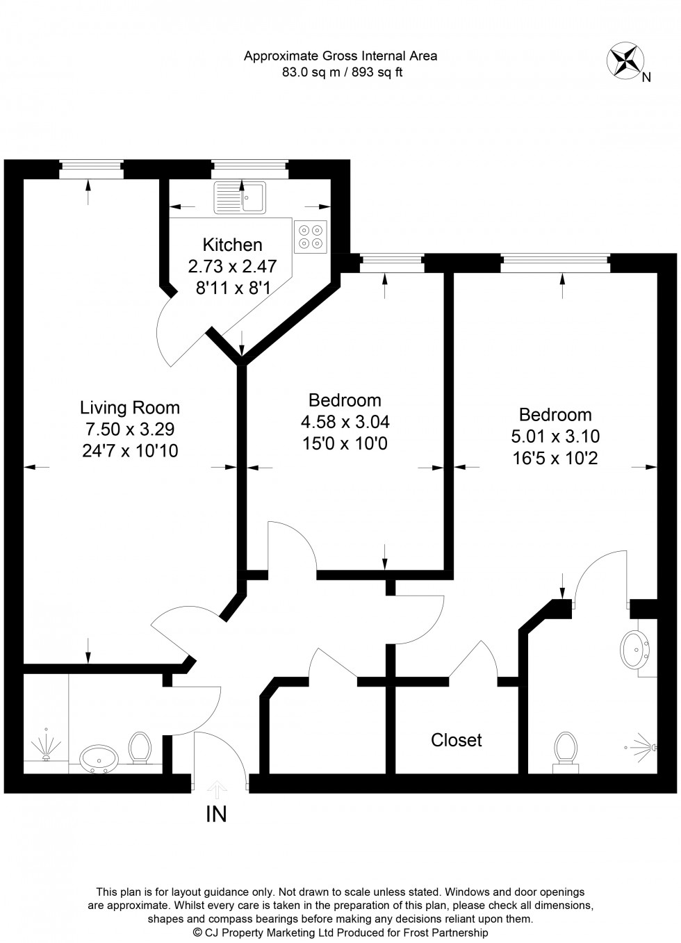 Floorplan for Chalfont St. Peter, Chalfont Saint Peter, SL9
