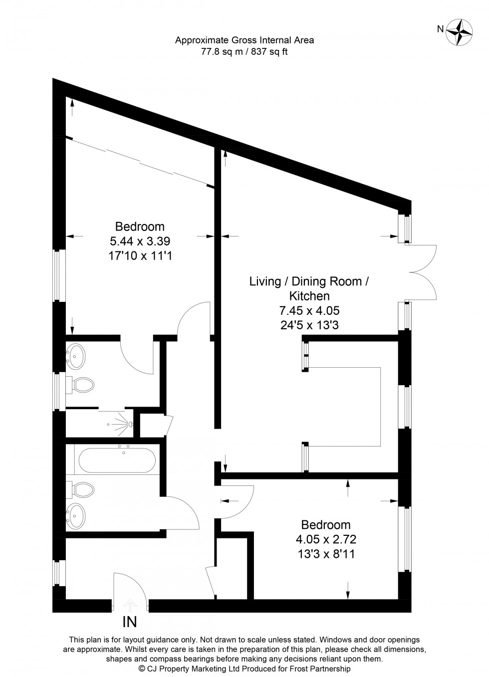 Floorplan for Chalfont St. Peter, Chalfont Saint Peter, SL9