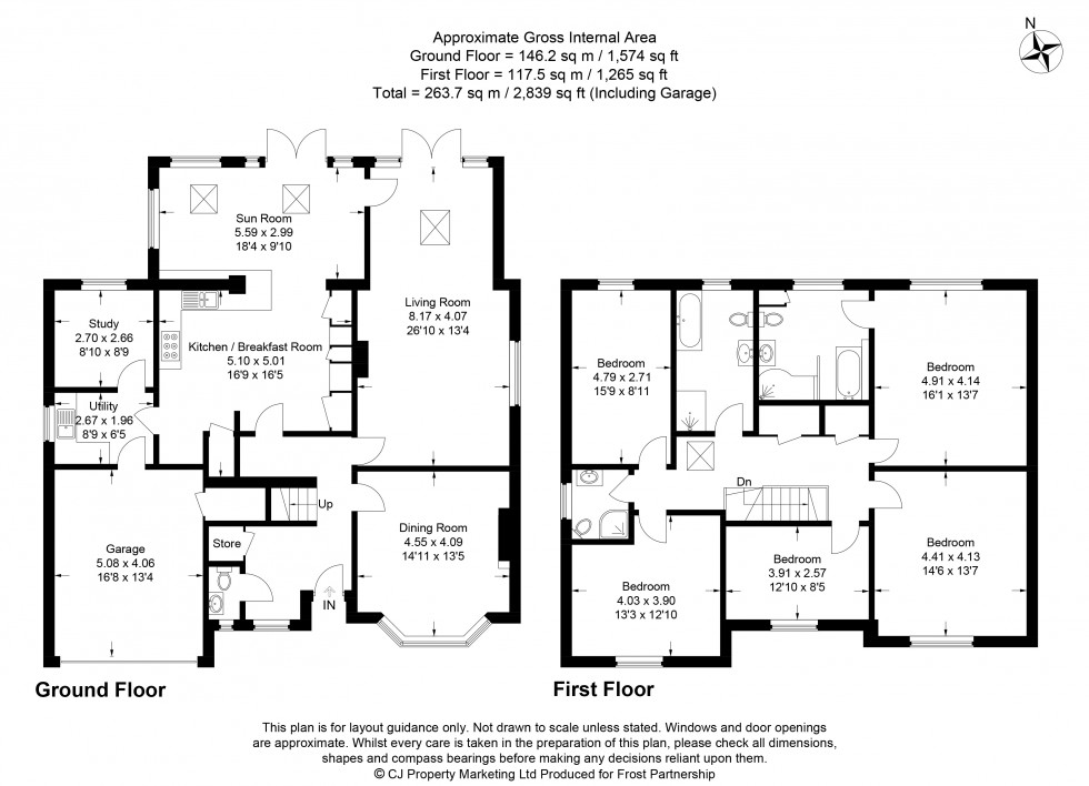Floorplan for Chalfont St. Peter, Gerrards Cross, SL9