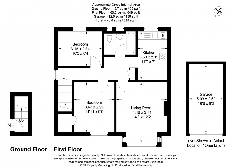Floorplan for Chalfont St. Peter, Gerrards Cross, SL9