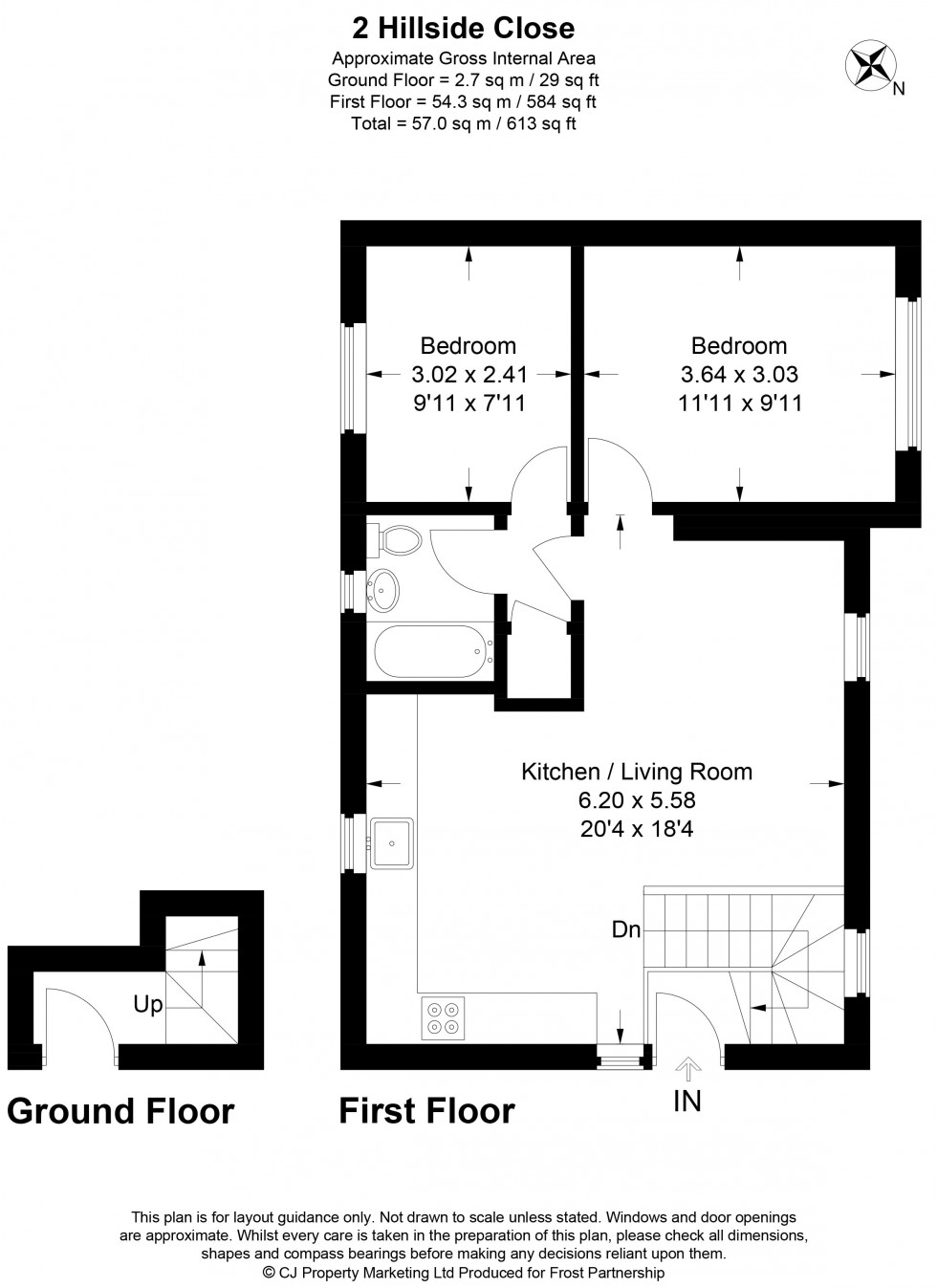 Floorplan for Chalfont St. Peter, Chalfont Saint Peter, SL9