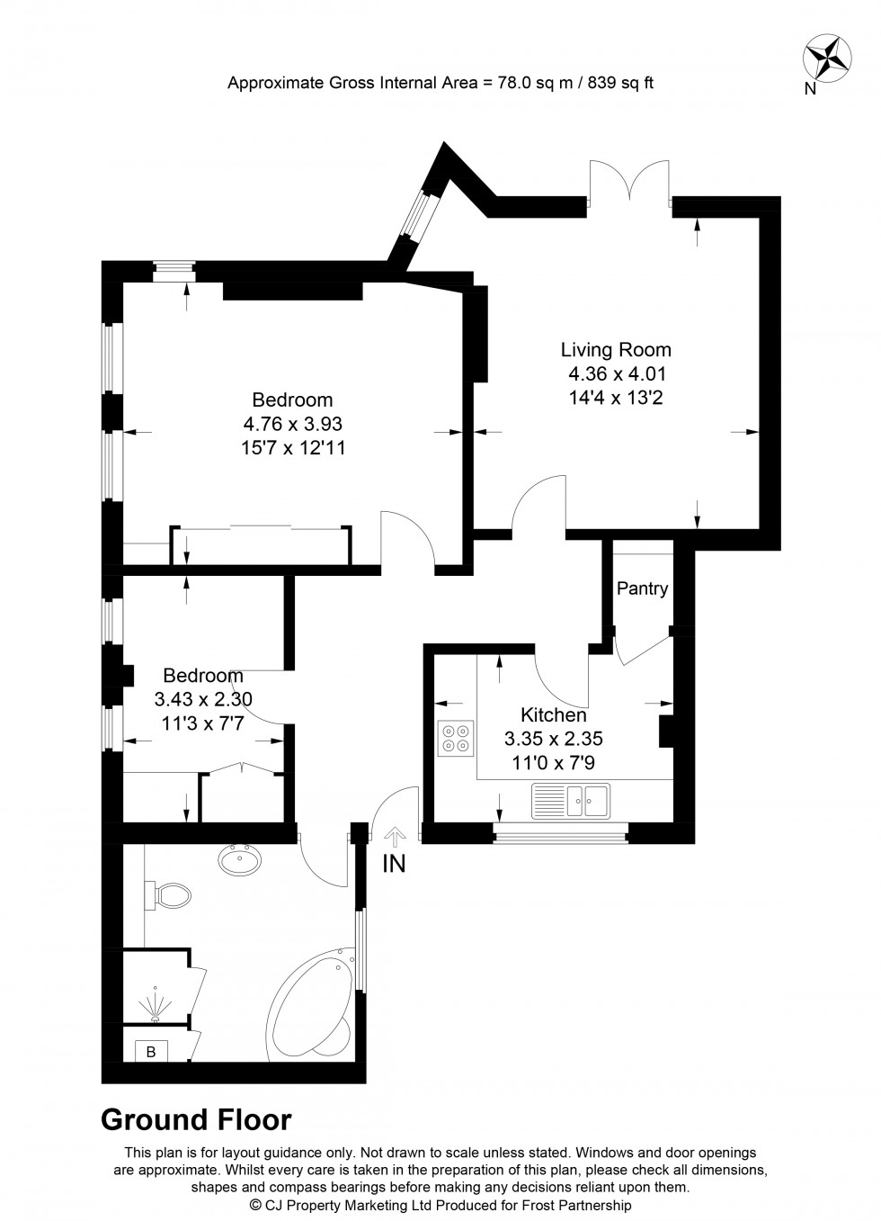 Floorplan for Chalfont St. Peter, Gerrards Cross, SL9