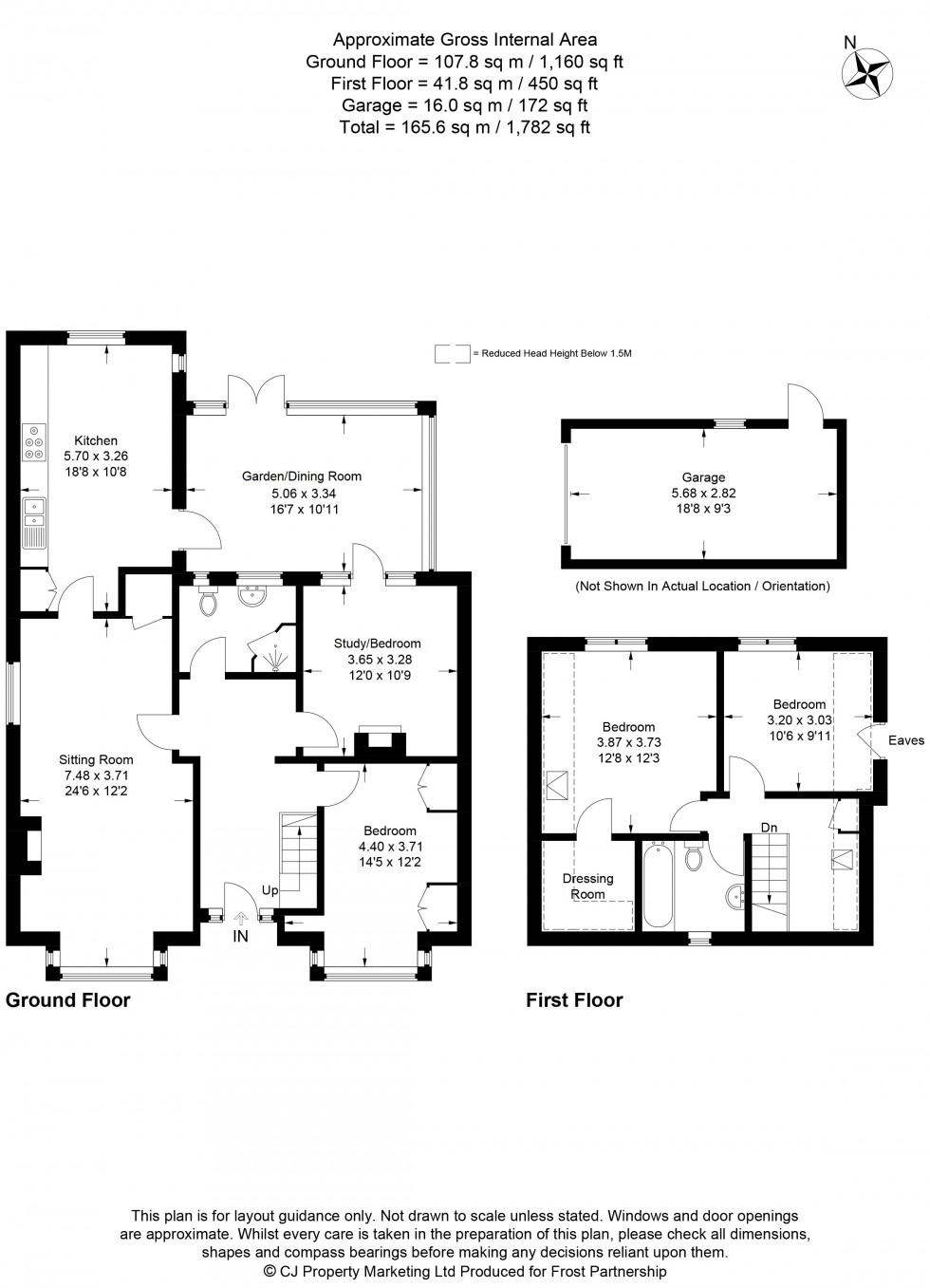 Floorplan for Chalfont St. Peter, Gerrards Cross, SL9